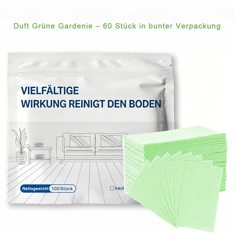 🧹 JETZT 50% RABATT! ✨ 100-teilige Multieffekt-Bodenreinigungstücher – Starke Fleckenentfernung & frischer Duft 🌿